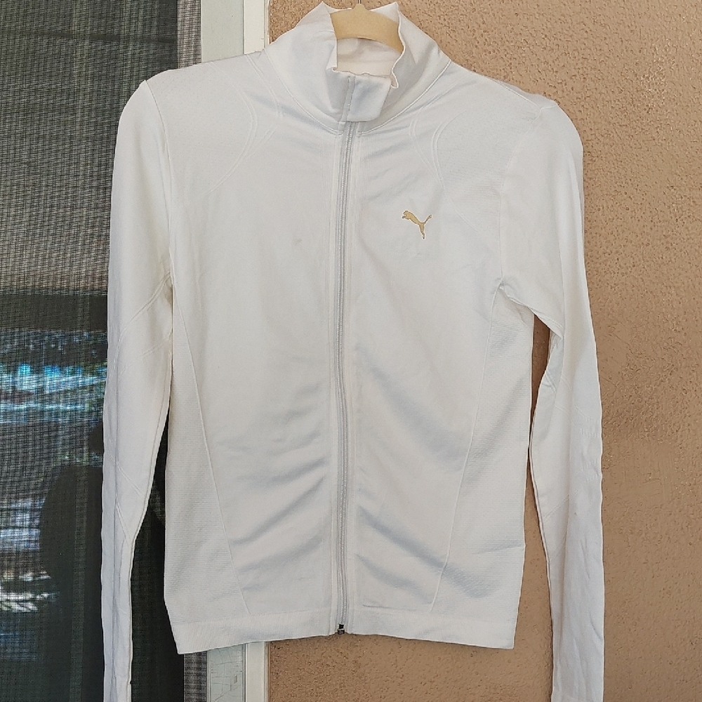 Puma Women's White Light Jacket